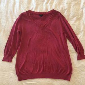 Talbots Red Sweater Size L
